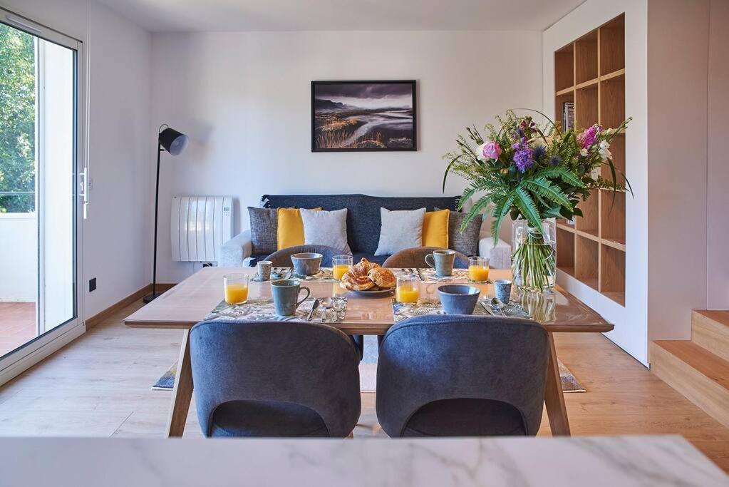Magnifique Appartement Design Parking Chiberta Англет Екстер'єр фото